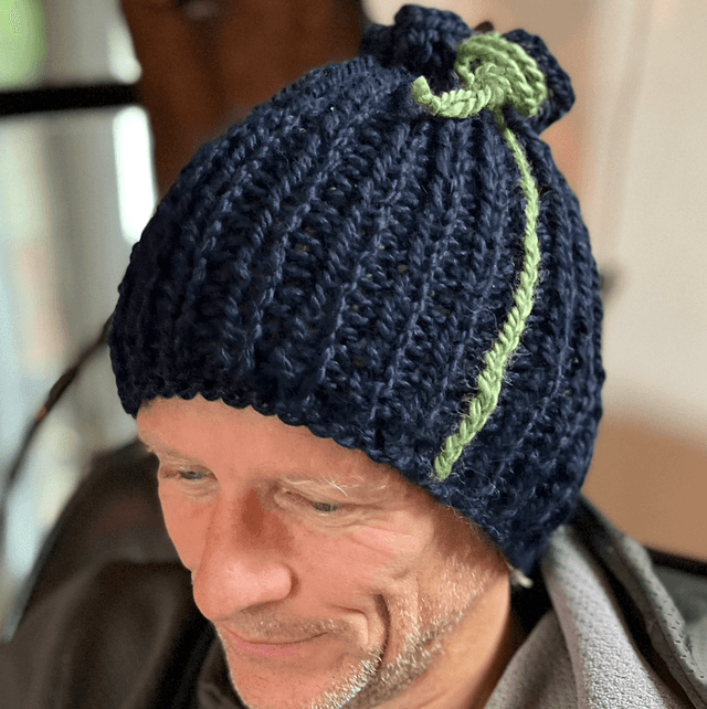 Zwart-groene muts