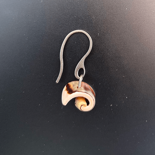 Schelp oorbellen