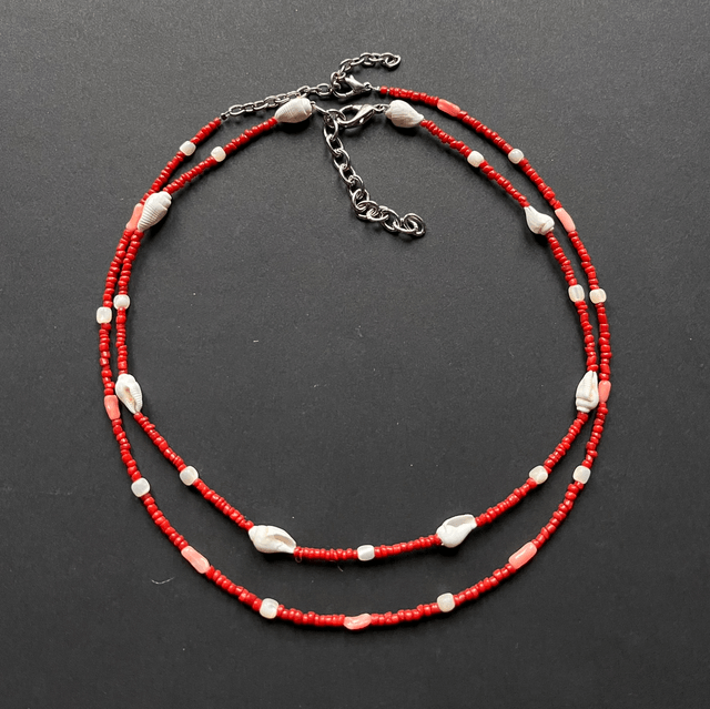 Rood-witte armband