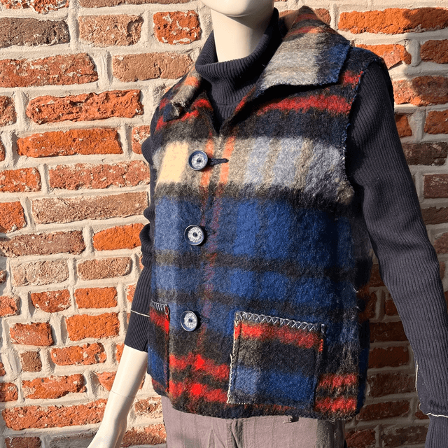 Bodywarmer blauw M