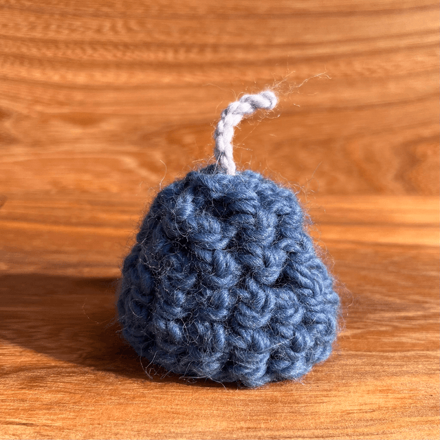 Eiermutsje blauw