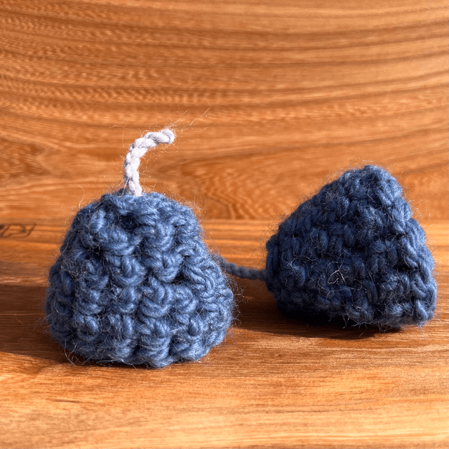 Eiermutsje blauw