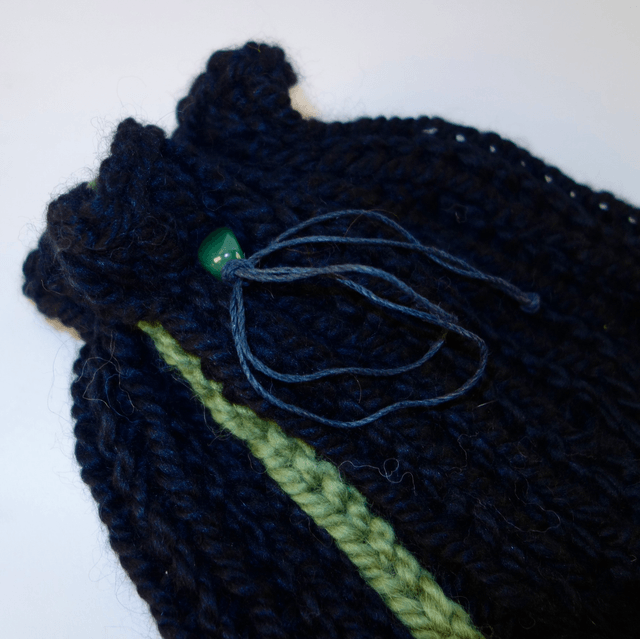 Zwart-groene muts