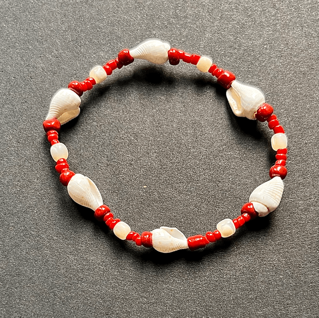 Rood-witte armband