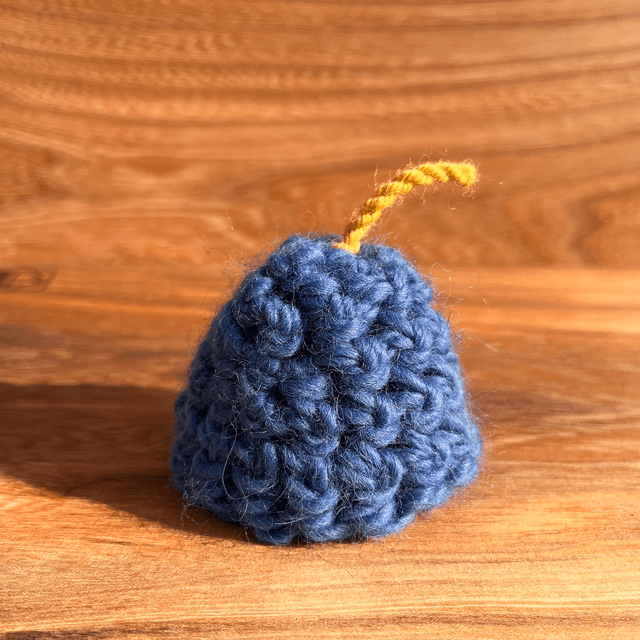 Eiermutsje blauw