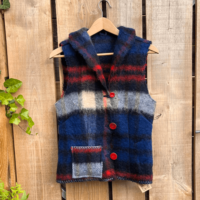 Bodywarmer blauw S