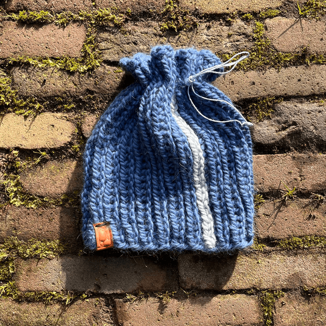 Blauwe muts